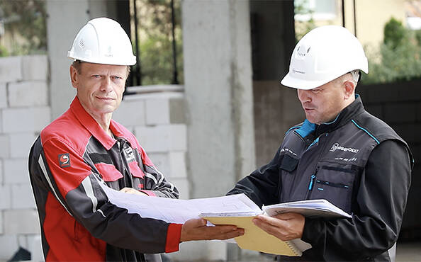 Рабочие выезды сотрудников организации на объекты в рамках осуществления технического надзора и строительного контроля